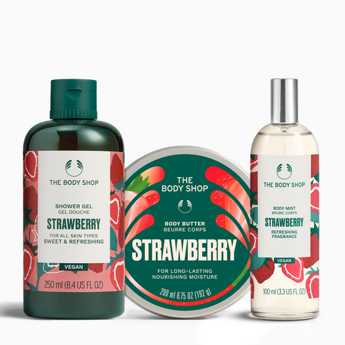 Kolekcija Strawberry Body Care