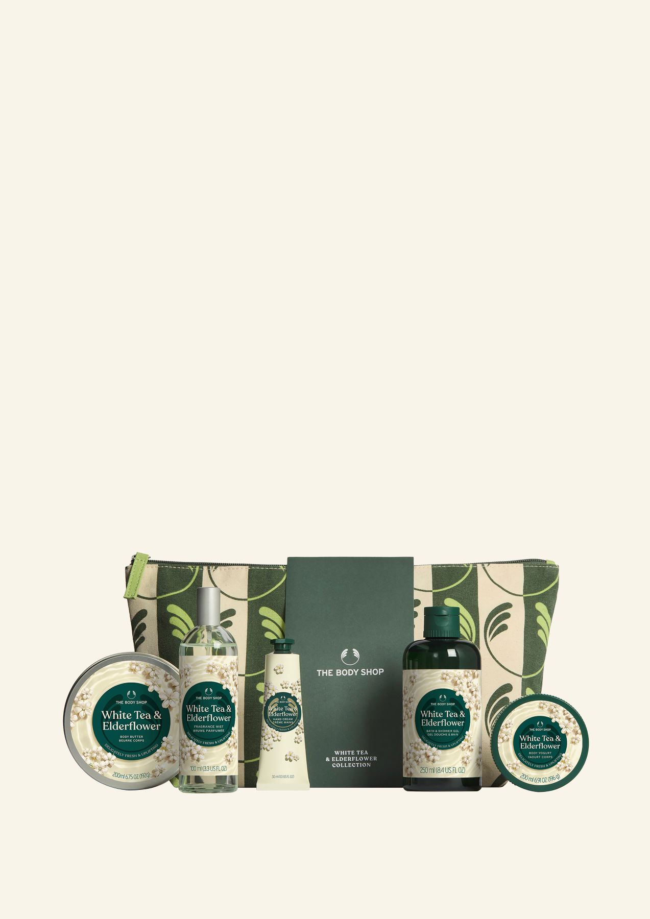 Darilnih Komplet White Tea & Elderflower Collection