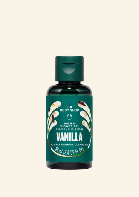 Vanilla gel za kopel in prhanje 60 ml