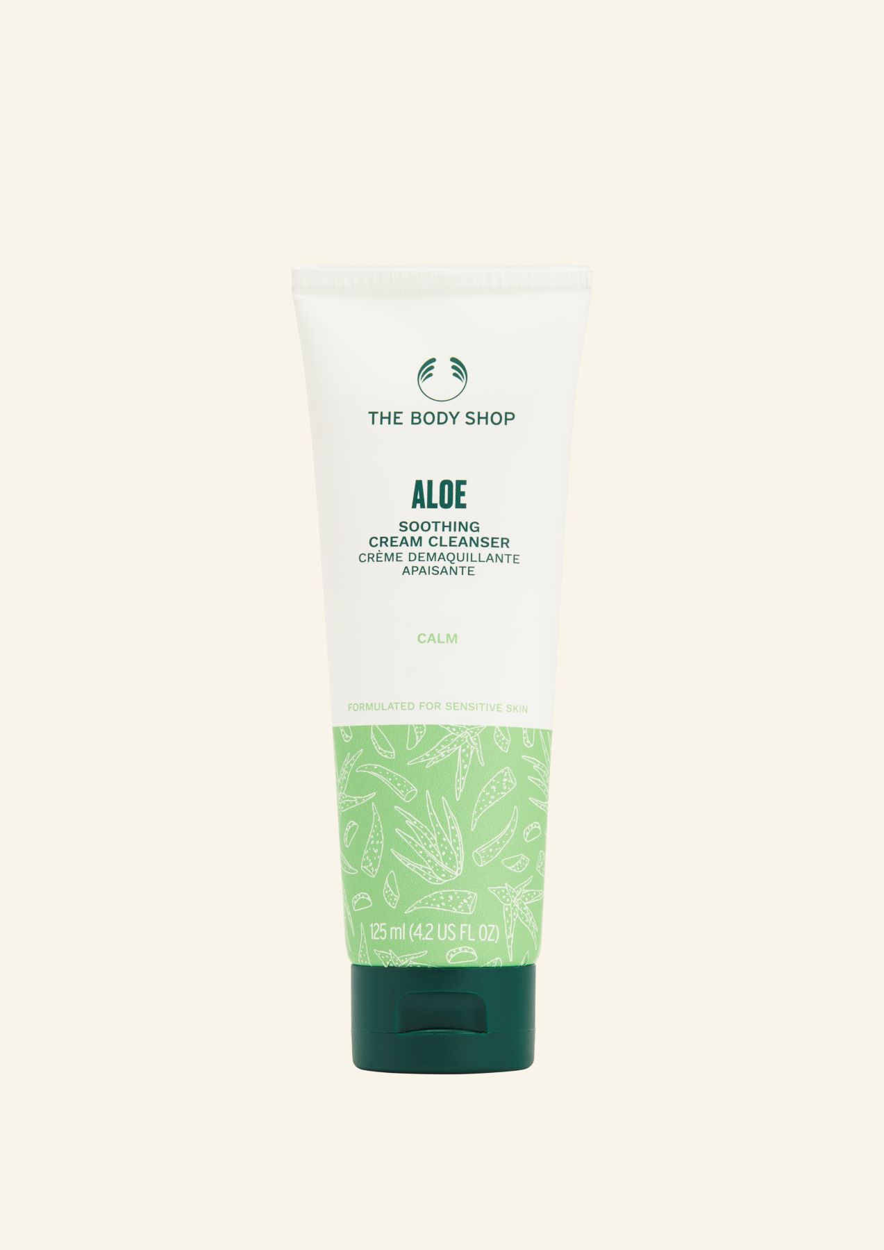 Pomirjujoč odstranjevalec ličil za kožo Aloe 125 ml