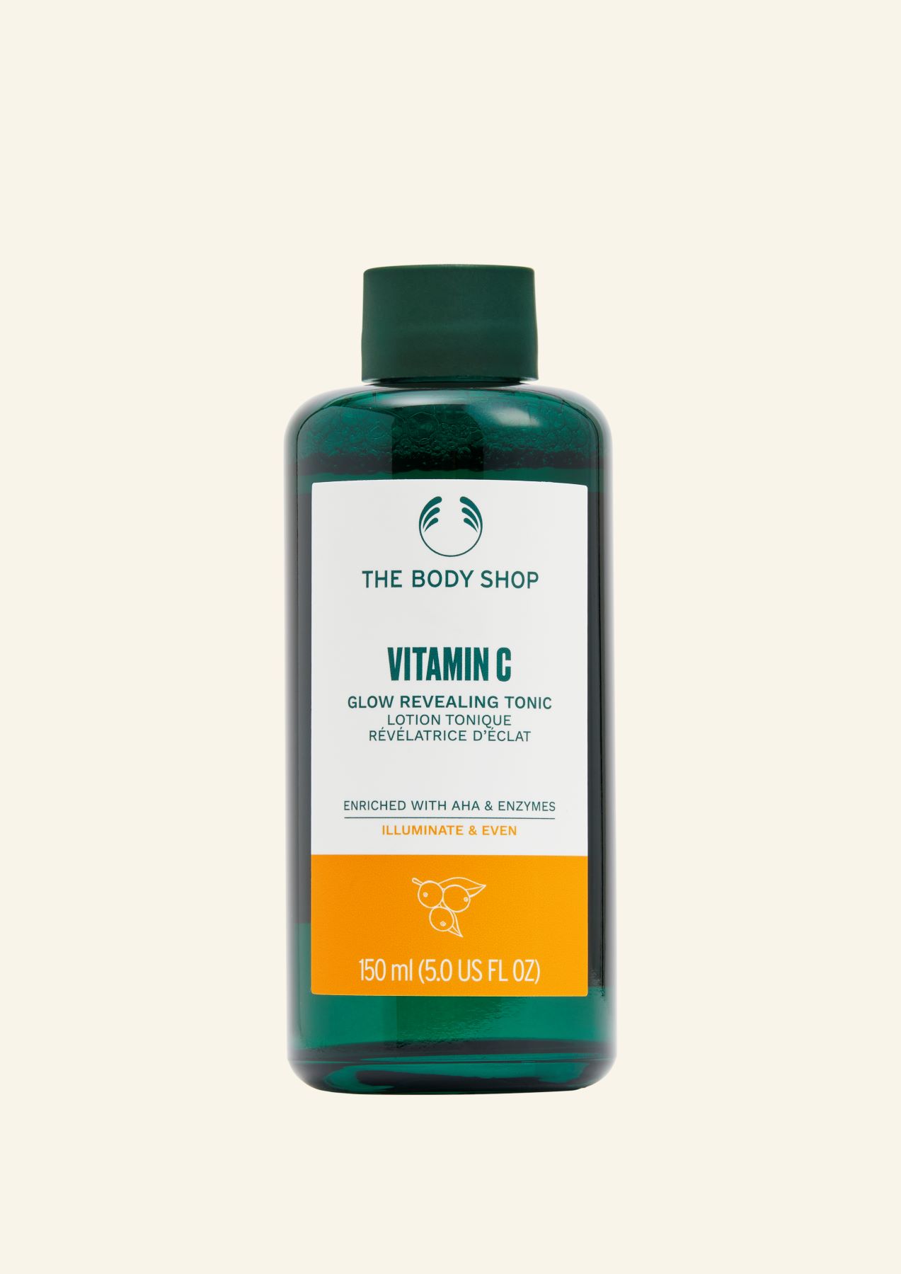 Piling in poživljajoči tonik za kožo Vitamin C 150 ml
