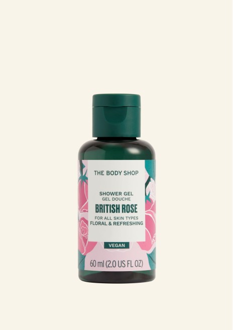 Britanski gel za prhanje z vrtnico 60 ml