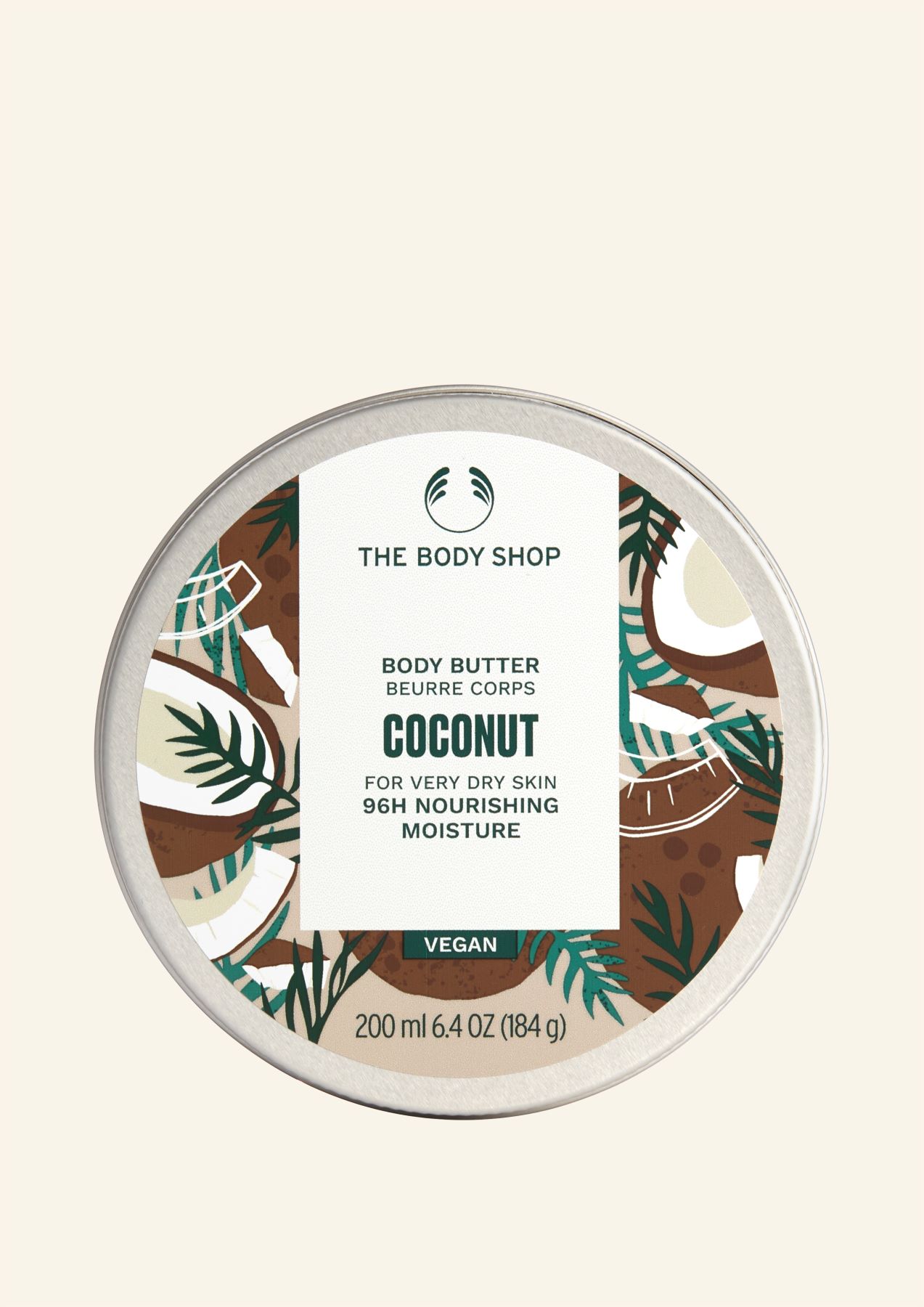 Negovalno maslo za telo kokos 200 ml
