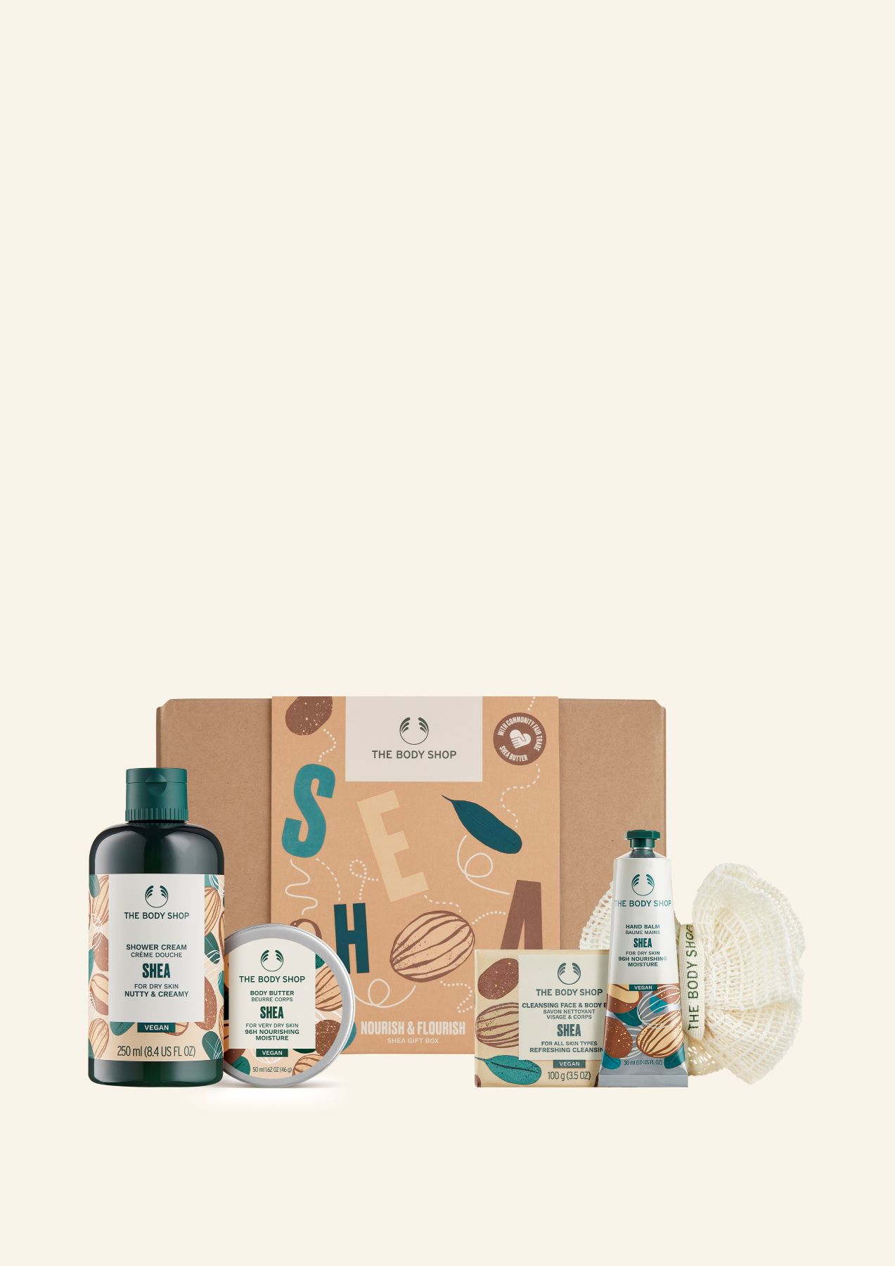 Nourish & Flourish Shea Darilna škatla