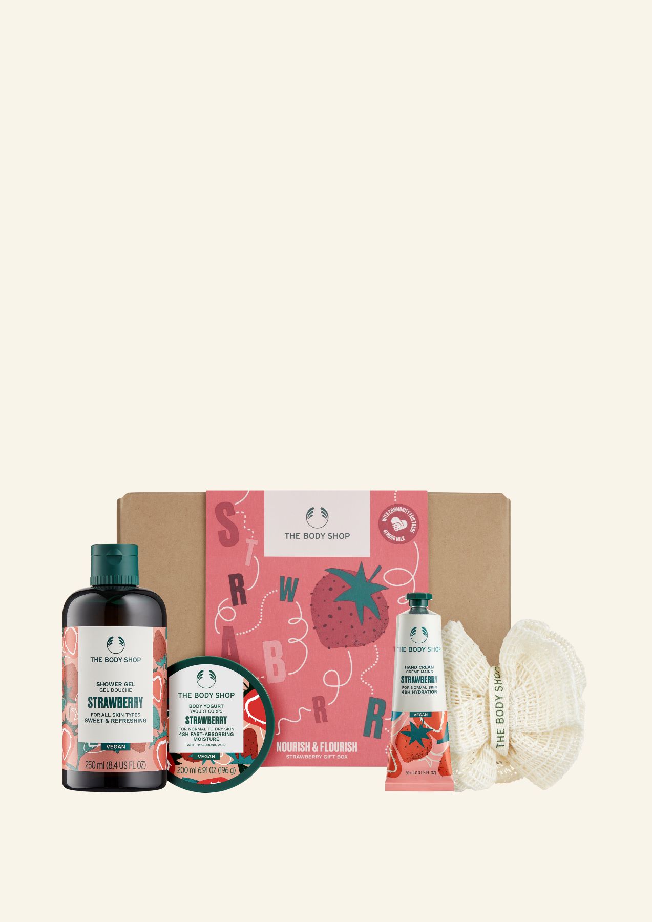 Nourish & Flourish Strawberry Set darilnih škatlic