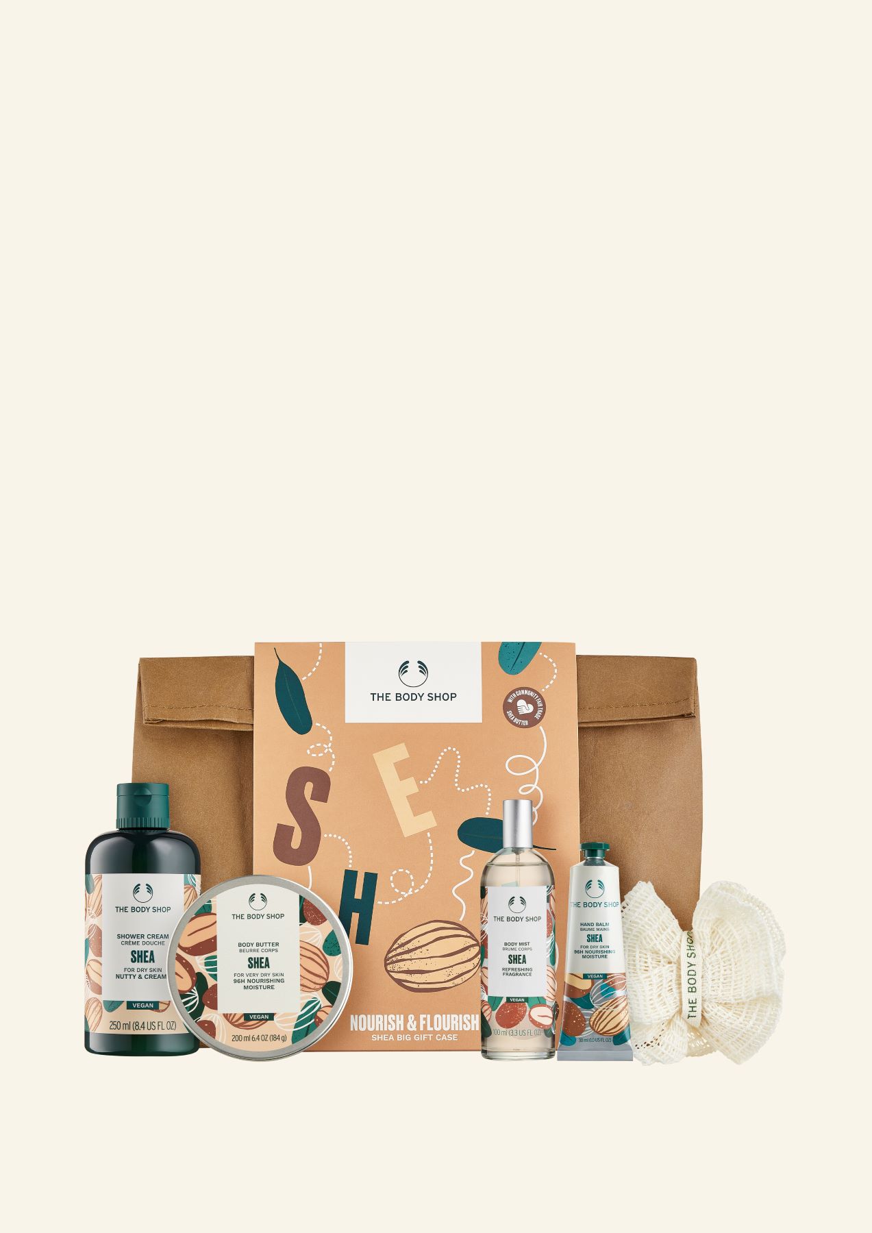 Set daril Nourish & Flourish Shea Big Gift Bag