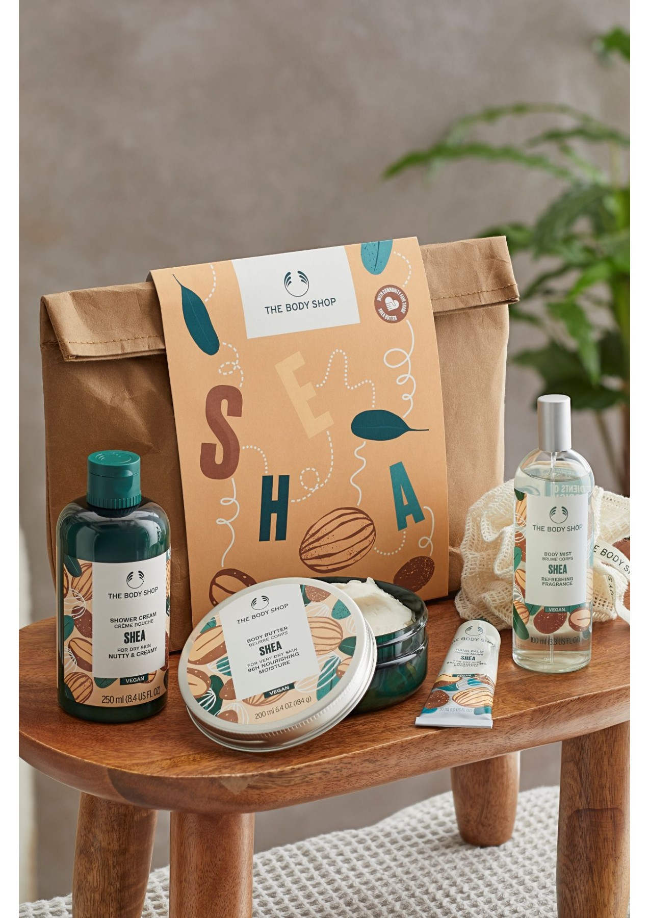Set daril Nourish & Flourish Shea Big Gift Bag