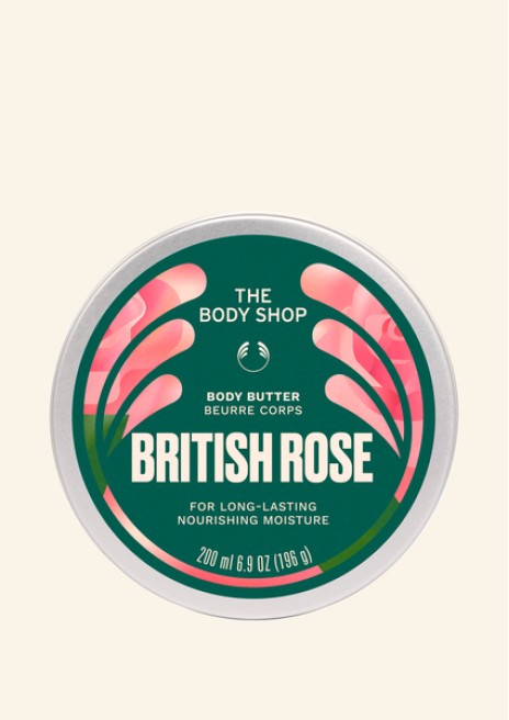 Negovalno maslo za telo British Rose 200ml