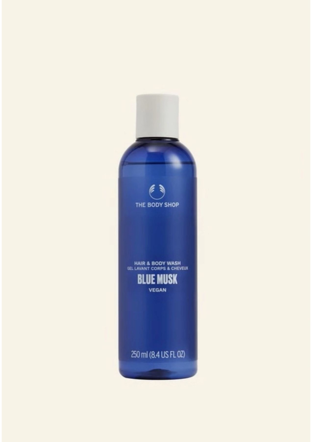 Blue Musk gel za prhanje za lase in telo 250 ml